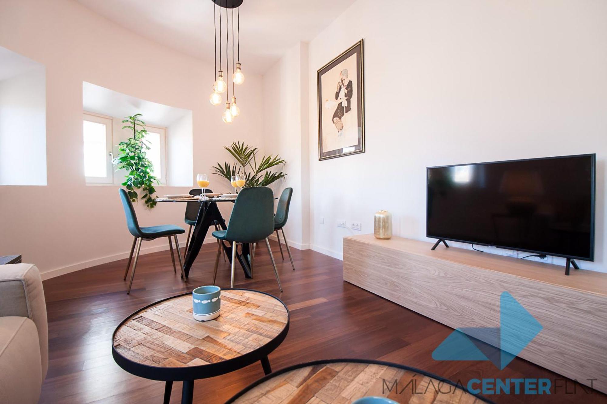 Apartmán Malaga Center Flat Luxury Pokoj fotografie