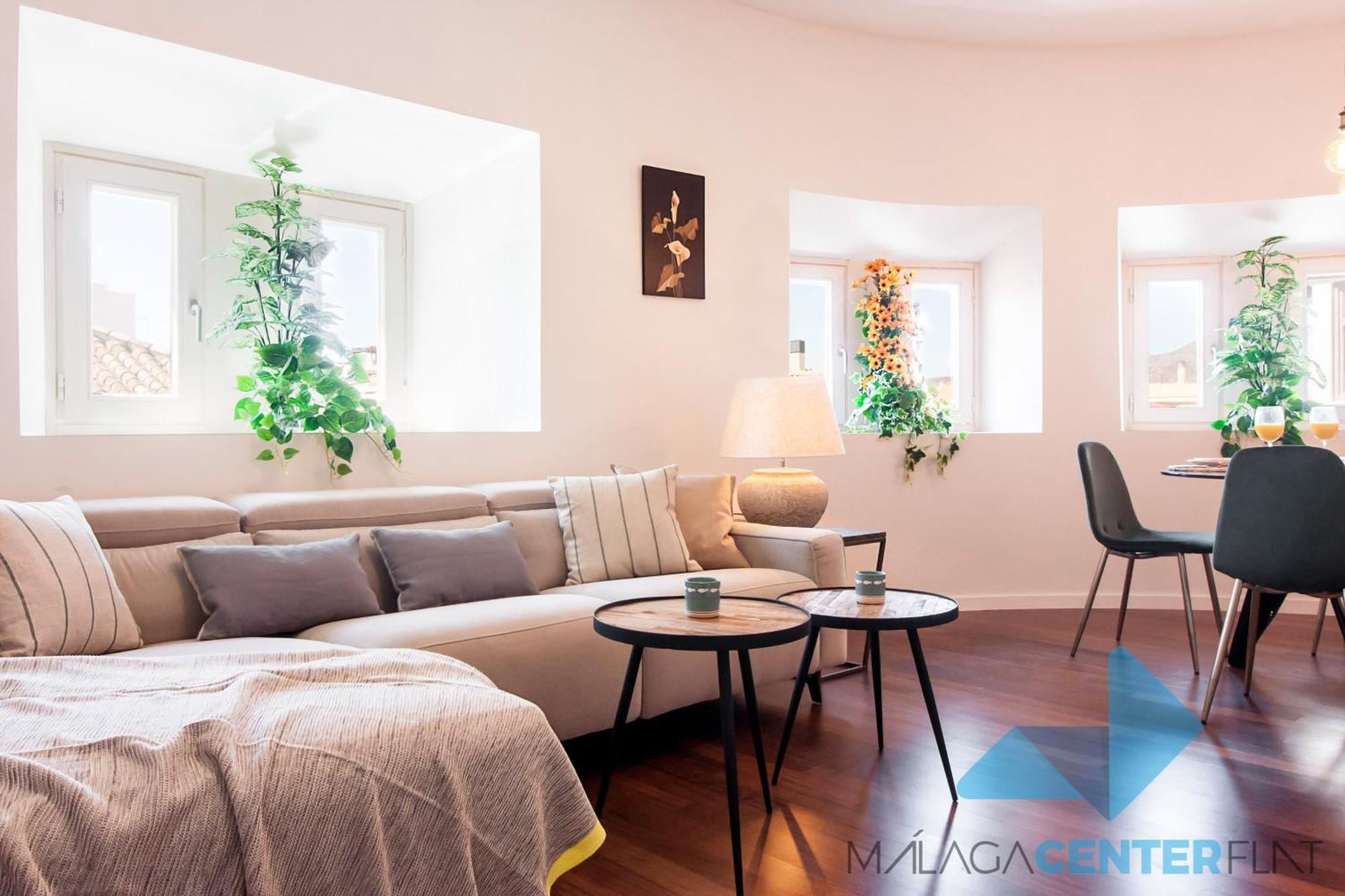 Apartmán Malaga Center Flat Luxury Pokoj fotografie